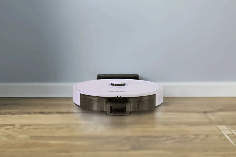 Robot vacuuum cleaner dapat beroperasi selama 170 menit, dan dapat membersihkan hingga 160 m².