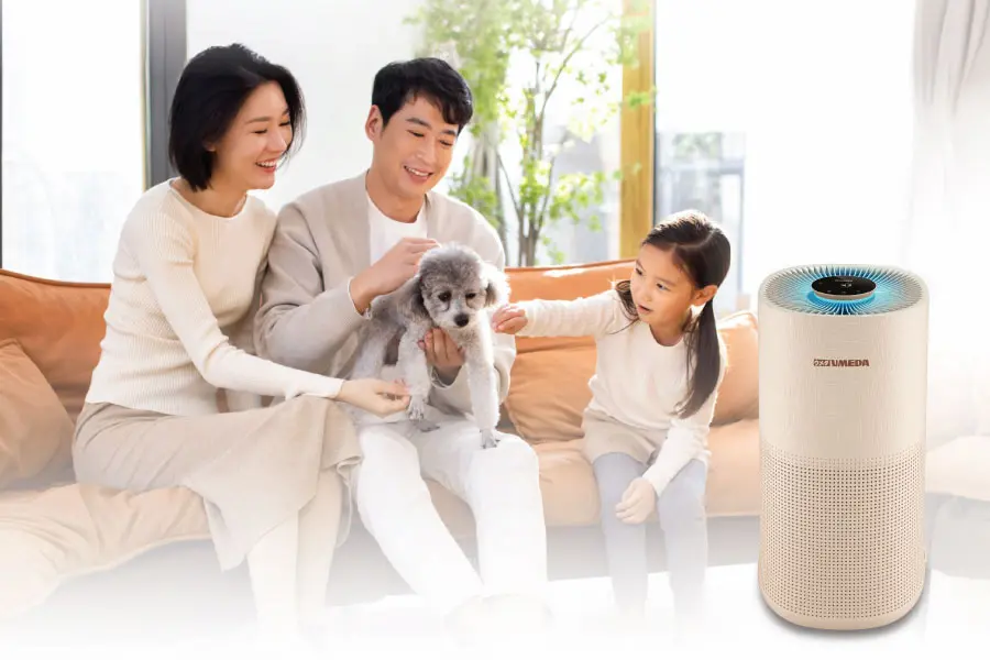 Mengeliminasi Mikroorganisme & Menghasilkan Ion Negatif.
Disertai dengan lampu UV-C yang ampuh membunuh kuman.